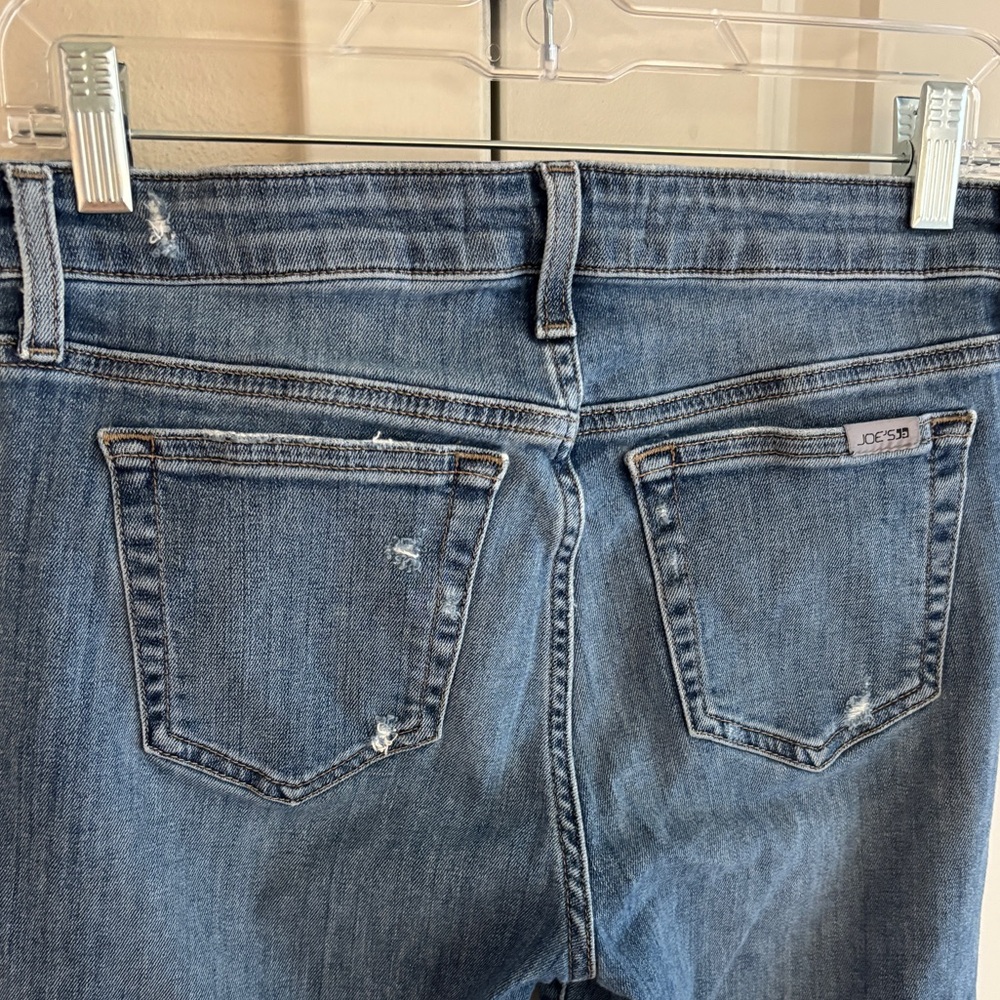 Joe’s Jeans Women’s Lara Distressed Straight Ankle Jeans Brampton Blue Size 29 - Picture 10 of 13